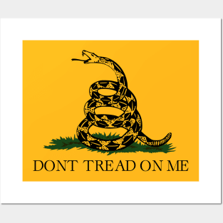 Don't tread on me - Flag Posters and Art